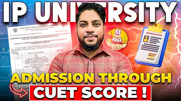 IP University CUET Admission Process 2025💥Important Dates Online counselling Courses Details✅