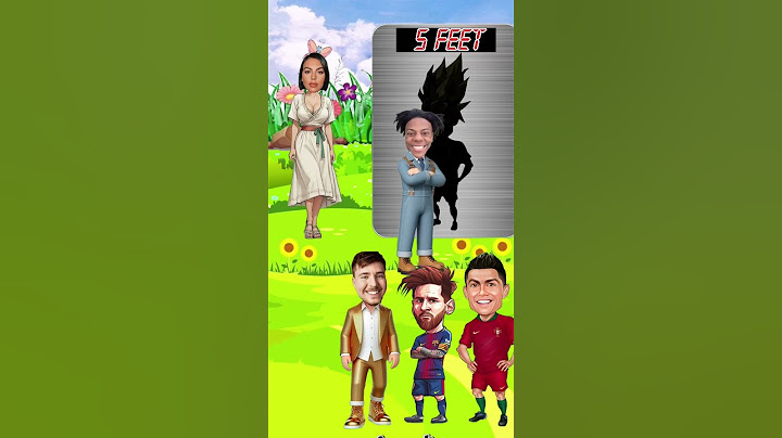who is tallest man 😱😱 #ronaldo #mrbeast #messi #shorts