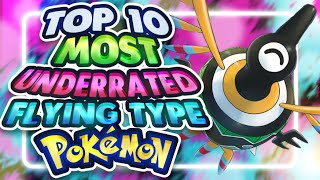 Top 10 Most Underrated Flying Type Pokemon