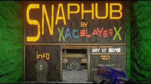 Doom SnapMap - SNAPHUB - 1440p.