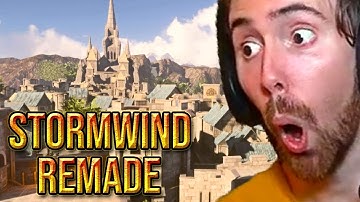 Asmongold Reacts To Stormwind REMADE in Unreal Engine 4 - Daniel L