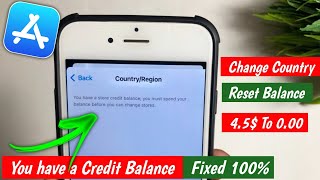 Unable to change country in app store | How to fix you have a store credit balance|App Store balance screenshot 4