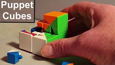 MoYu Puppet Cube puzzles disassemby & re-assembly (no chatter)