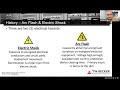 TWBESC Electrical Arc Flash and Shock Myths and Misinformation