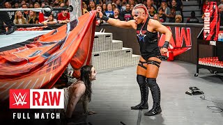 Match The Wyatt Sicks Vs American Made Mixed Tag Team Street Fight Raw Sept 9 2024