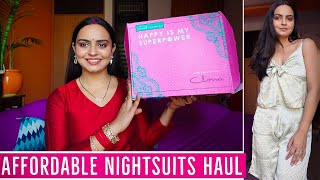 Affordable Nighty Haul | Honeymoon Nighsuits ft. Clovia