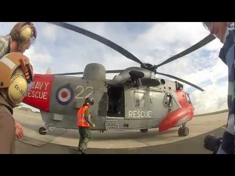 sea king helicopter ride at rnas culdrose cornwall with 771 squadron go pro navy rescue