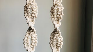 DIY : Macrame//Basic macrame knot  for beginners:)