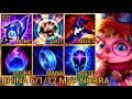 NORRA Mid Lane Is Pretty Annoying To Play Against - China Wild Rift New Meta Build &amp; Runes By Tiarty