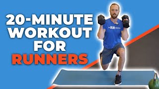 20Minute Gym Workout for Runners | Whole Body!