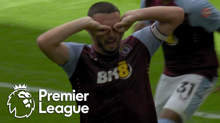 John McGinn makes it 1-0 for Aston Villa against Everton | Premier League | NBC Sports