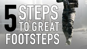 How To Foley Footsteps (for games and other media)