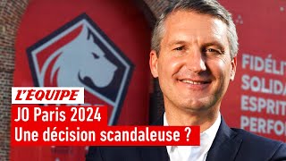 JO Paris 2024 : Est-ce un scandale que Létang, porteur de la flamme, refuse de libérer ses joueurs ?