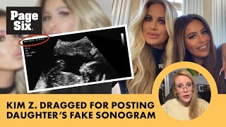 Celebrity Fans rage over Kim Zolciak's clickbait posting of daughter Brielle Biermann’s fake sonogram Wealth