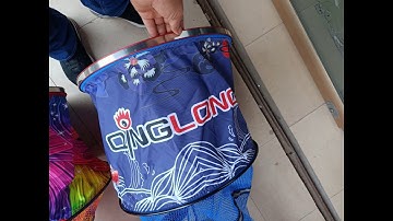 câu cá giới thiệu về túi đựng cá giúp cá tươi sống . Rọng cá Quinglong 45-3m