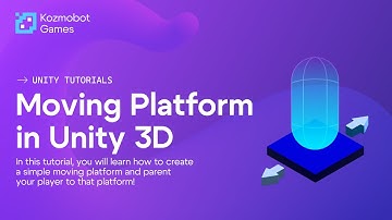 How to Make a Moving Platform in Unity 3D!
