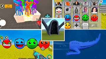 NextBots In Playground Mod New version Update New Official Crowbar Added Selection 1,2,3,4,5 & 6 map