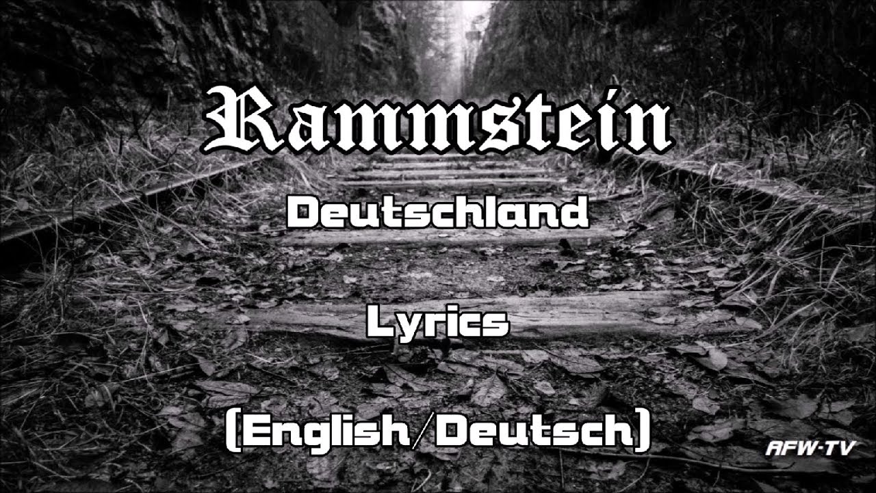 Rammstein lyrics deutschland