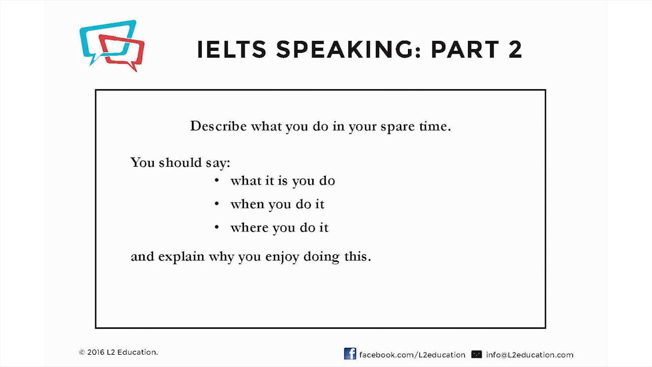 part ielts sample 2 2 Speaking Answer Time Listening Sample Part IELTS Spare