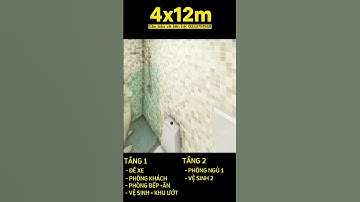 Nhà 2 Tầng 1 Tum 4x12m Hiện Đại, Giá Rẻ | Nhà Đẹp Anhouse