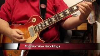 Video thumbnail of "Fool for Your Stockings Cover/Tutorial"