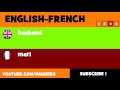 FROM ENGLISH TO FRENCH  husband