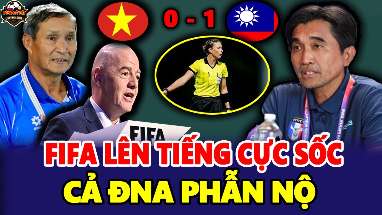 FiFa Lên Tiếng Cực Sốc Khi Trọng Tài Cướp Trắng Bàn Thắng Của Nữ ĐT Việt Nam, NHM Phẫn Nộ .