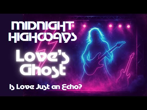 80s Melodic Synth Rock Anthem | Love's Ghost | Midnight Highways (Lyric Video)