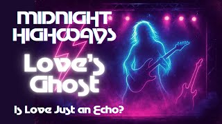 80s Melodic Synth Rock Anthem | Love's Ghost | Midnight Highways (Lyric Video)