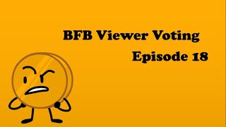 BFB Viewer Voting Episode 18