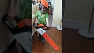Chain saw sounds