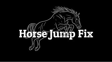 Skyrim Mod / Horse Jump Fix