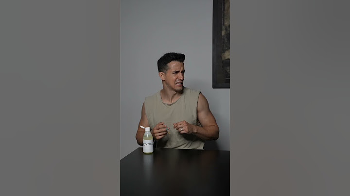 Don’t take synthol ! 🙏