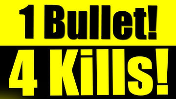 COD - MW3 QUAD Quick-Scope! 1 Bullet 4 Kills!