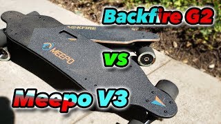 Meepo V3 vs Backfire G2! What's the Better $400 Board?!