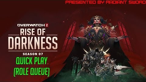 Overwatch 2 / Unranked (S7) / Quick Play (Role Queue/Support Role) / Oasis (Morning) (13+)