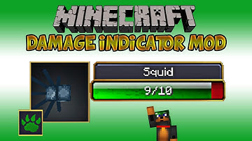 |Minecraft| Damage Indicator Mod Showcase (To The Last Heart!)