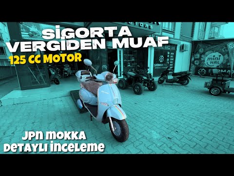 Sigorta ve Vergiden Muaf 125 CC Scooter ! | Japon Mokka Detaylı İnceleme