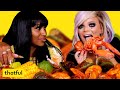 AWKWARD mukbang collabs (funny moments)