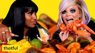 AWKWARD mukbang collabs (funny moments)