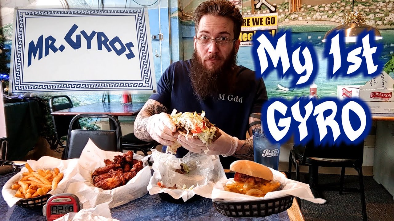 Mr. Gyros' Food Challenge YouTube