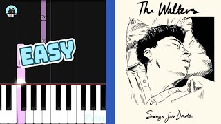 The Walters - "I Love You So" - EASY Piano Tutorial & Sheet Music