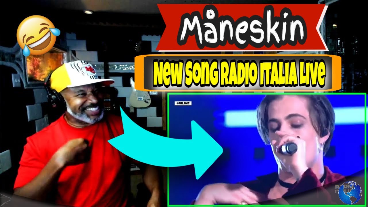 Måneskin - New Song Radio Italia Live [ONLY 3 PEOPLE 😮😮😮] - Producer Reaction