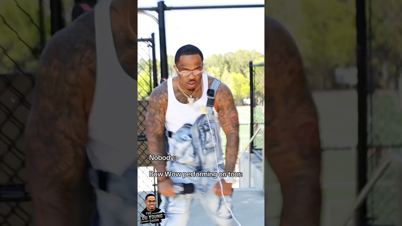 This how Bow Wow be performing on tour… 🕺🏾😂😂 #shorts #bowwow