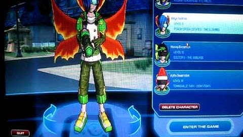 My Fusionfall Characters