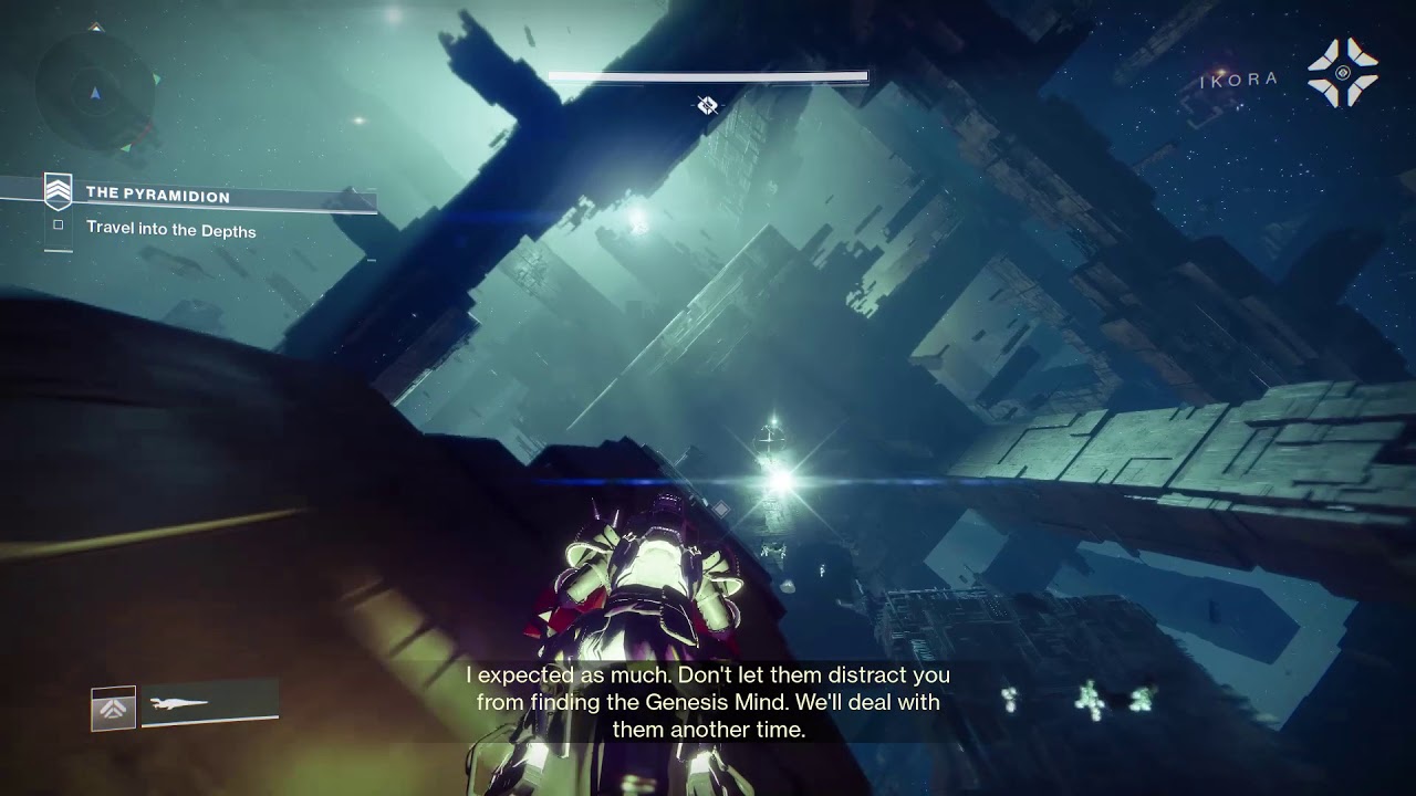 Pyramidion strike: Ride along the pillar