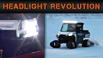 Polaris Ranger 900 LED Headlight Conversion Kit install | Headlight Revolution