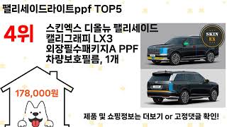 팰리세이드라이트ppf 돈 아깝지 않은 가성비 추천 상품 Top5