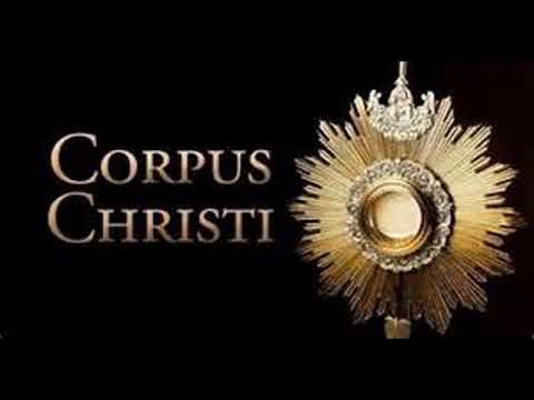 CORPUS CHRISTI: "ALMA DE CRISTO..."