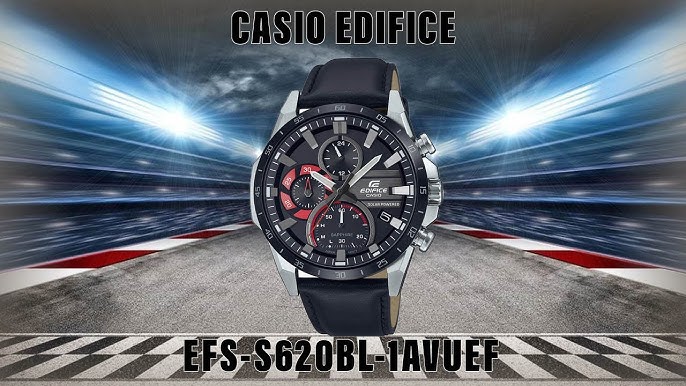Casio EDIFICE EFS-S620DB-1AVUEF - YouTube